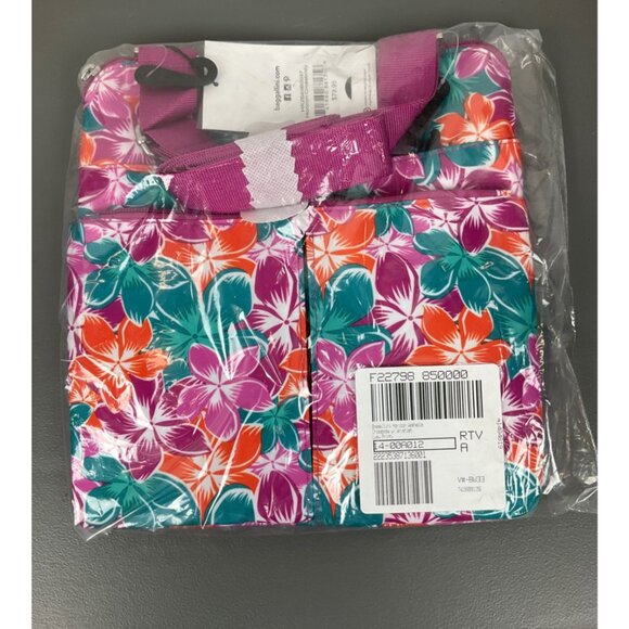 Baggallini Horizon Crossbody Bag - Luau Print, Lightweight, Water-Resistant, Inc - Picture 2 of 7